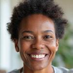 Jennifer, 48, looking healthy and relieved after resolving digestive issues